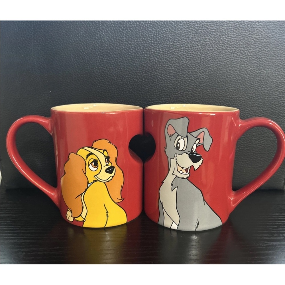 Set of Lady and the Tramp Mugs